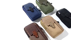 Bag Outdoor Tas Pinggang Pria Dompet Bahan Kanvas Original Sarung Smartphone Gadget