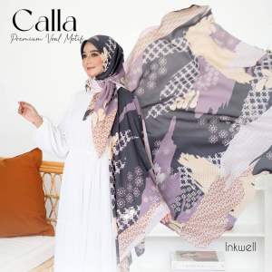 Hijab Calla Segiempat Motif