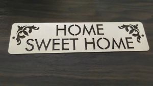 HIASAN RUMAH "HOME SWEET HOME" STAINLESS | STAINLESS HIASAN RUMAH "HOME SWEET HOME" | OLEH OLEH PERNIKAHAN | SOUVENIR PERNIHAKAN | SOVENIR PERNIHAKAN