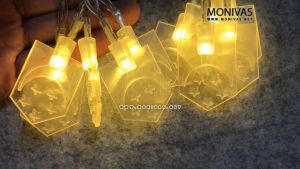 Singapore Flag Fairy LED Light Garland Creative Christmas Tree Decorations 8 Modes USB w Remote Control