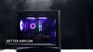 Vỏ Case Deepcool MATREXX 40/ 40 3FS Black - Hàng Chính Hãng
