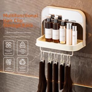 Multi-functional Wig Stand No Trace Wall Mount With Clips