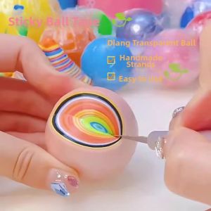 gumahus | Transparent Crystal Stress-Relief Ball Tape Large