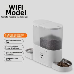 Micky Cat | Automatic Feeder Waterer with Camera for Pets Remote Monitoring