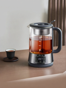 [China Plug Adapter Needed] Bear | Automatic Steam Infusion Tea Maker 316L