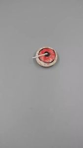 2PCS Eyeball Floating Candle 4*4*1.5cm Lilin Apung Bola Mata Lilin Terapung Alat Peraga Suasana Halloween