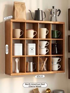YANPU | Multilayer Simple Wooden Storage Rack
