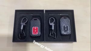 Case Carbon Smartkey Cover Key Kunci Honda Civic 4 Tombol