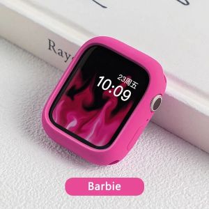 Cover For Apple Watch case 44mm 40mm 45mm 41mm 38mm Accessories Silicone Bumper Shell Protector iWatch series SE 3 4 5 6 7 8 9