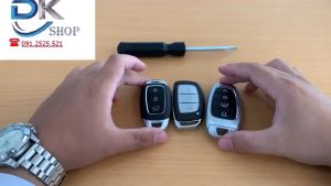 Pin Nhật Panasonic chìa khóa điều khiển xe Hyundai Accent I10 2030 Elantra Tucson Kona Santafe Creta Sonata