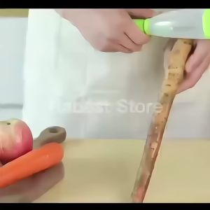 Multifunctional Peeler with Trash Cylinder Fruit Vegetable Slicer with Cylinder Storage