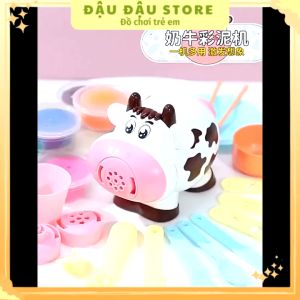 Đất nặn an toàn cho bé tạo hình theo khuân siêu ngộ nghĩnh đồ chơi đất nặn bò sữa Đậu Đậu Store