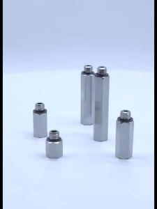 Khớp Nối Nhanh Khí Nén Ren Trong Ren Ngoài 1/8 Inch - M3 M4 M5 M6 - Ống Nối Khí Nén