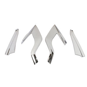For Toyota RAV4 XA50 2019 2020 2021 2022 2023 2024 2025 Hybrid ABS Car Taillight Lamp Decoration Frame Cover Rear Light Trim