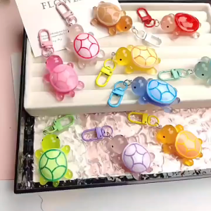 Luminous Small Turtle Keychain Long Lasting Glow For Children Night Fun Gift