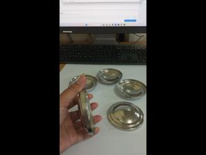 Dop Stainless 3in: Aksesoris Stainless Steel