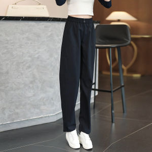 Fashionable Harlan Womens Skinny Pants High Waist Loose Fit Slimming Dad Jeans Autumn 2025 Casual Style Pure Color Pocket