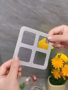 Murah Banget - Penutup Saluran Sekali Pakai / 10 PCS Saringan Wastafel dengan Tempelan Kawat