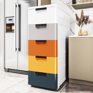 MLZH | Children Drawers Heavy-duty Plastic Storage Cabinet 20-30cm