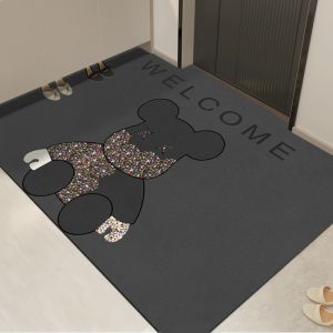 Entry Door Mat PVC Wipeable For Home Use