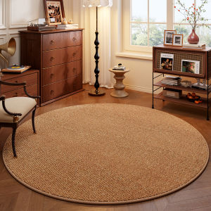 Thảm Sisal Hình Tròn Hiện Đại