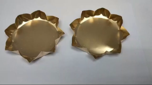 Traditional Handcrafted Metal Urli Bowl Showpiece – Decorative Pooja & Diwali Festive Decor (4.5 Inch Pack of 1 pcs)