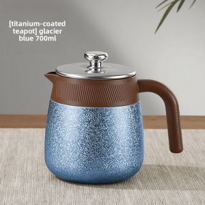 PAKCHOICE | Insulation Tea Pot Covered Titanium Home Use