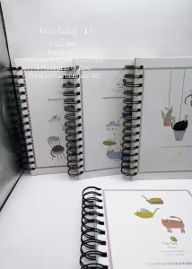 Notebook A5 Hardcover Cats 112 lembar F325-006 / Notebook Ring Notebook Premium Notebook Kucing