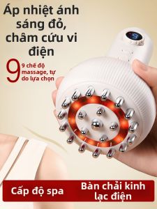 Đồ Chơi Mát-xa Toàn Thân Tự Động K2971 Bàn Chải Mạch Điện Làn Sóng Xung Kích Bộ Dụng Cụ Chăm Sóc Sức Khỏe Thiết Bị Mát-xa Bụng