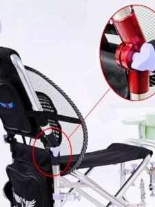 Fishing Chair Gear Backrest Connector Foldable Fishing Chair Universal Adjustable Recliner Seat Backrest Rotation Modification