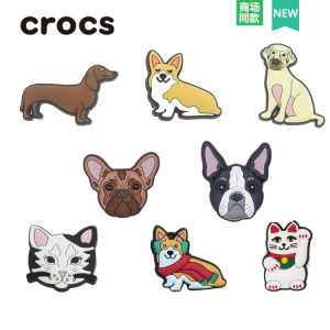 Cute Cartoon Cat Dog Shoe Buckle Accessory for  Shoes Decorative Clasp Intelligence Star Kids Shoe Flower Adornments