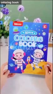 Buku Mewarnai Anak Coloring Book 16 Halaman Kidu Baby
