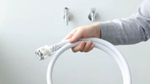 1m To 5m Pvc Automatic Washing Machine Water Inlet Hose Extension Tube Explosion -Proof Bring Steel Head Accessories