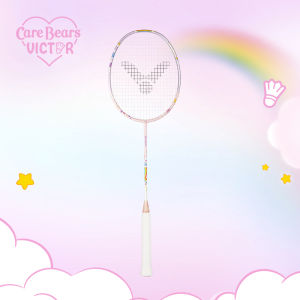 Victor JS-CBC Badminton Racket 2024 New Love Bear Series Professional Advanced Level Carbon Fiber Lightweight G5 G6 Handle