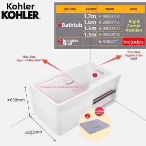Kohler | Compact Acrylic Freestanding Bathtub For Family