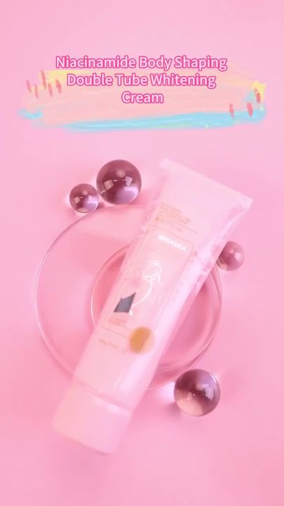 SKAT NIACINAMIDE BODY DOUBLE TUBE WHITENING CREAM BRIGHTENING AND MOISTURIZING 100ml