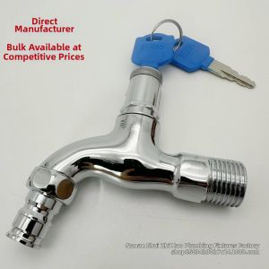 Anti-theft Alloy Faucet with Key and Lock