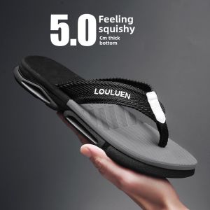 Youth Trendy Sports Sandals Mens Outdoor Anti-slip Flip Flops Comfortable Summer Slippers Wear Resistant Rubber Sole Sandals