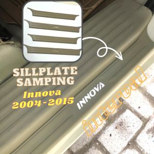 Sillplate Samping Injakan Kaki Mobil Innova 2004-2015 Sill Plate Cream