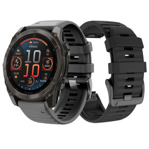 Sport Silicone Band For Garmin Fenix E 8 47mm 51mm 7 7X 6 Bracelet For Garmin Enduro 3 2 Epix Pro QuickFit 26mm 22mm Watch Strap
