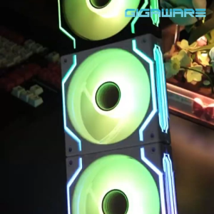 Jungle Leopard Star S30 Magnetic Building Block CPU Fan 12030 Desktop Computer ARGB Splicing Fan 120mm Motherboard Lighting Sync 4PIN PWM 30mm Thickness