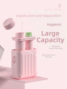 Womens Ultra-Fine Ear Piercing Cleaning Thread Travel Pack Odor-Removal Anti-Clogging Inflammation-Prevention Ear Line