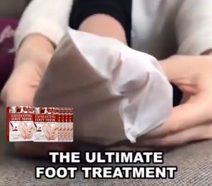 Jaysuing Fruit acid exfoliating foot mask 30g Foot Mask Dead Skin Hydrating Skin Care