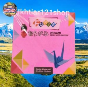 Kertas origami kertas Seni lipat Forte per pack isi 25 lembar