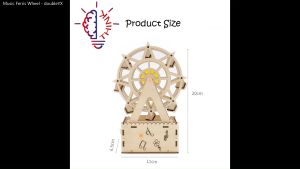 DIY Handmade Science STEM Kit: DIY Musical Ferris Wheel: Educational Science Toys: STEM Kids Toys