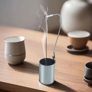 Polocat Stainless Steel Anti-tilt Incense Clip Portable Vertical Ins Incense Bracket Can Be Adjusted Conveniently