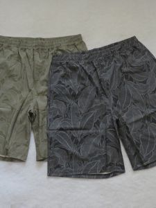 Quần Short Nam Mùa Hè Mỏng Rộng Rãi Năm Điểm Quần Dài Thường Ngày Họa Tiết Lá Cỡ Lớn Quần Lót Cạp Cao