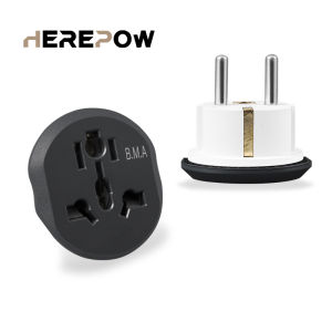 Home Plug Adapter 16A 250V Wall Electric Socket Universal Plug Converter FR AU US UK To EU Travel Adapter