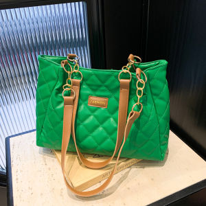 Large Capacity Bag Womens Bag 2024 New Arrival Fashion All-Match Womens Shoulder Bag College Students Class Commuter Tote