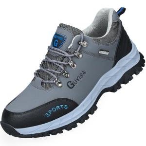 DREBO | Puncture-Resistant Safety Shoes with Steel Toes and Soles Breathable Lightweight Durable Waterproof